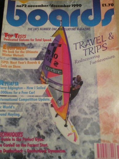 B – Boards windsurfing magazine – Windsurfing UK