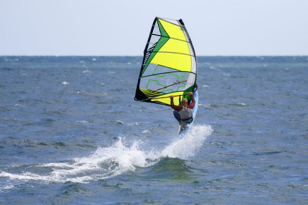 Try it…you might like it! Exocet XLongboard 11’5 windsurf board test