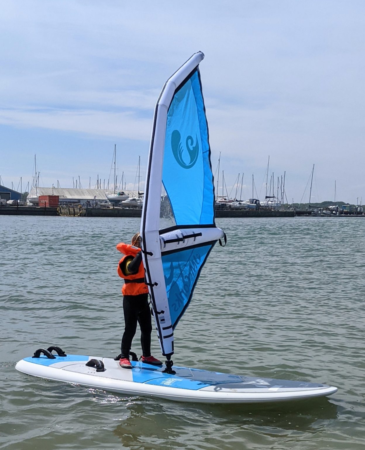 More than meets the eye Tahe Techno Wind Foil 160L windsurf board test.