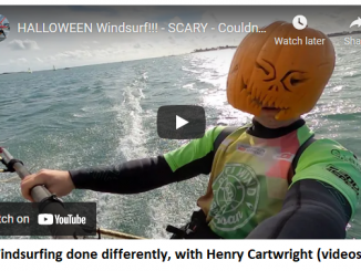 Windsurfing done differently, with Henry Cartwright (videos).