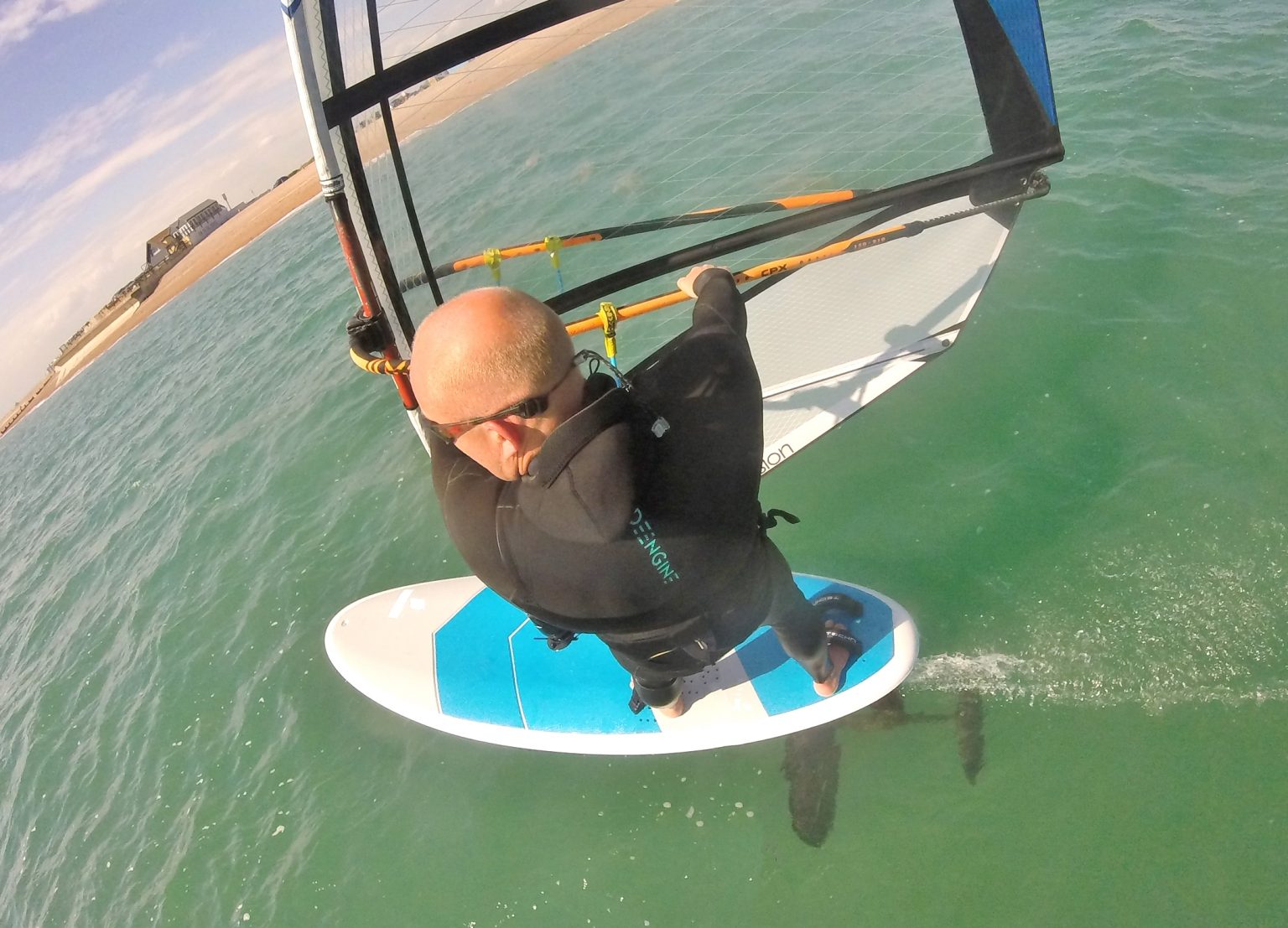 More than meets the eye Tahe Techno Wind Foil 160L windsurf board